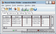 Round-Robin Mailer screenshot